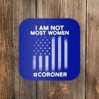 Coroner Medical Examiner Most Investigator Meaningful Gift Coaster thumb 0