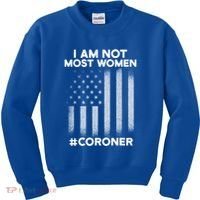 Coroner Medical Examiner Most Investigator Meaningful Gift Kids Sweatshirt thumb 0