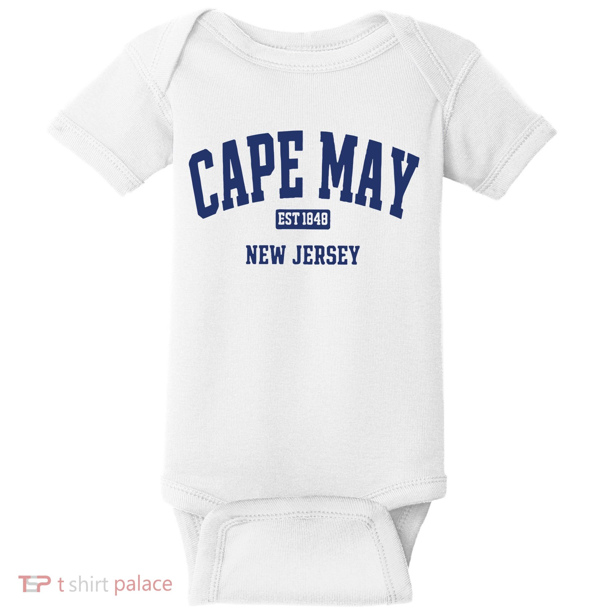Cape May Est 1848 New Jersey Baby Bodysuit