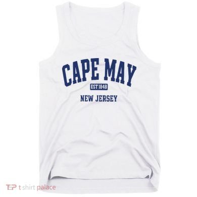 Cape May Est 1848 New Jersey Tank Top