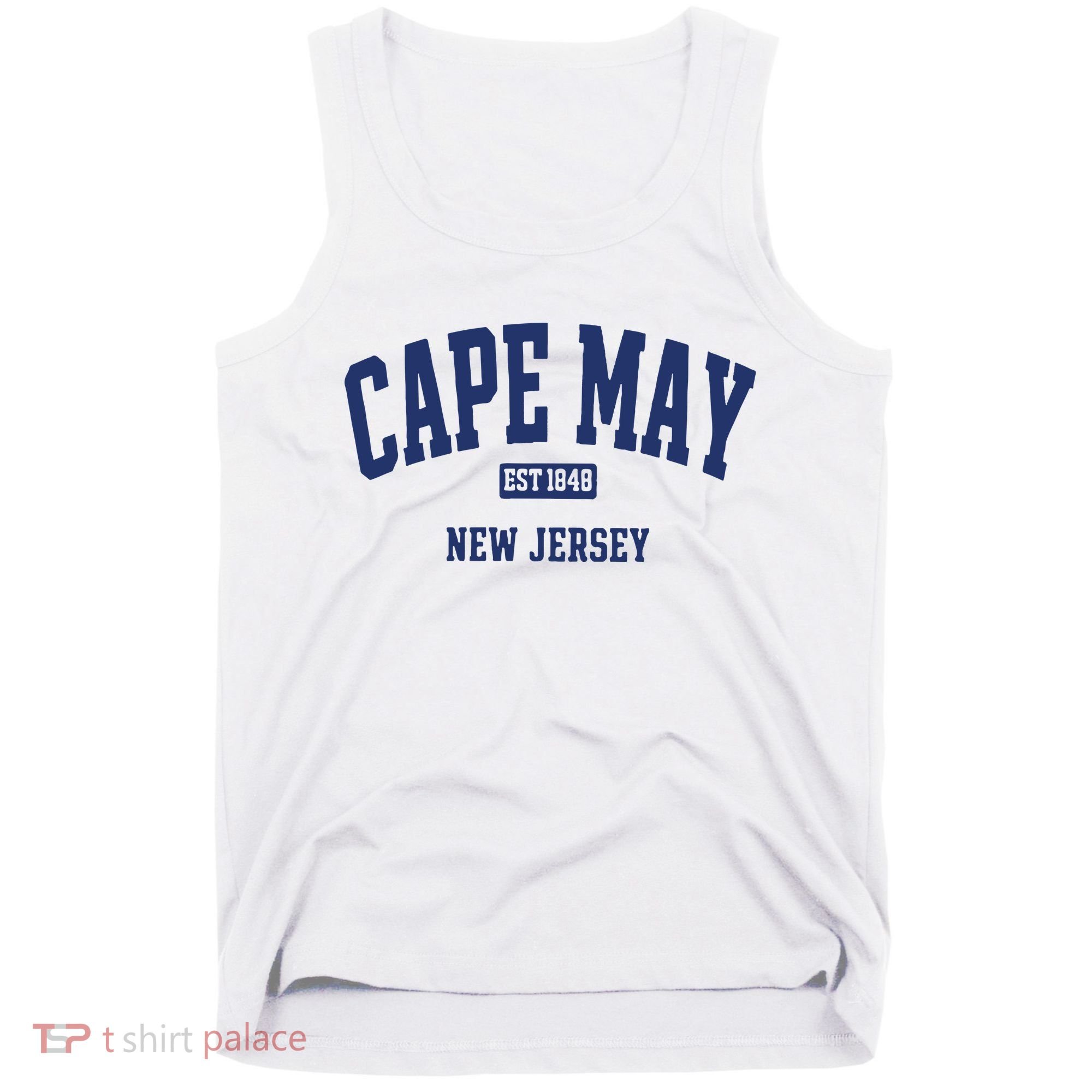 Cape May Est 1848 New Jersey Tank Top