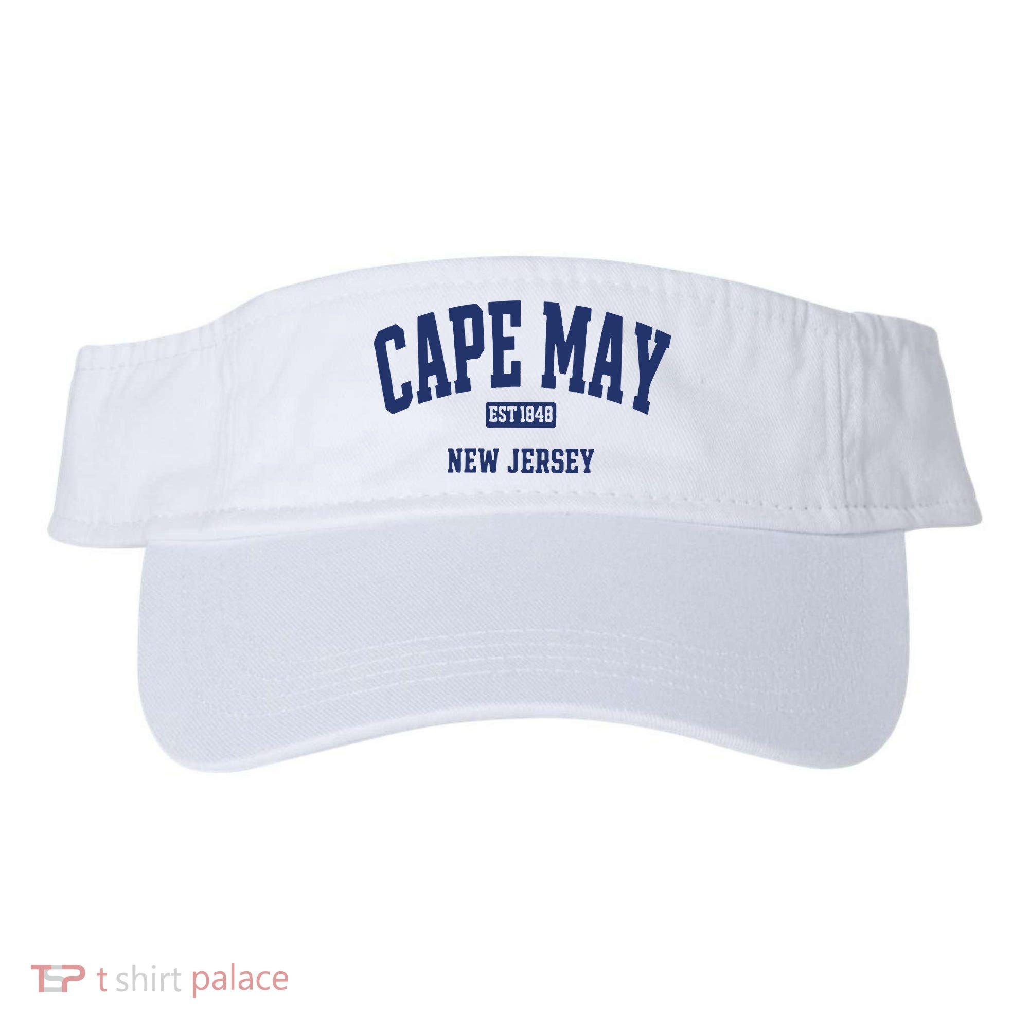 Cape May Est 1848 New Jersey Visor