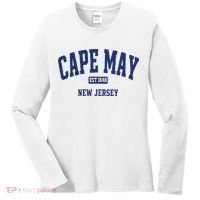 Cape May Est 1848 New Jersey Women's Long Sleeve Shirt thumb 0
