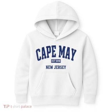 Cape May Est 1848 New Jersey Kids Hoodie