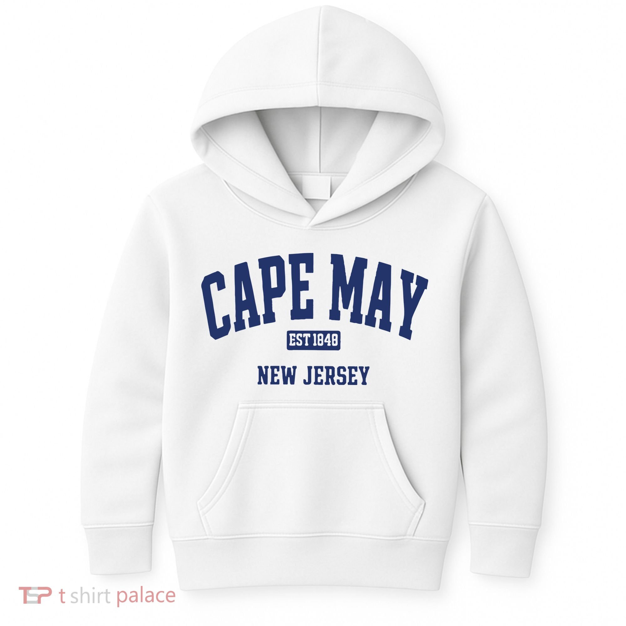 Cape May Est 1848 New Jersey Kids Hoodie