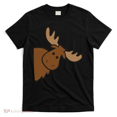 Cute Moose Elk Deer Funny Alaska Moose T-Shirt