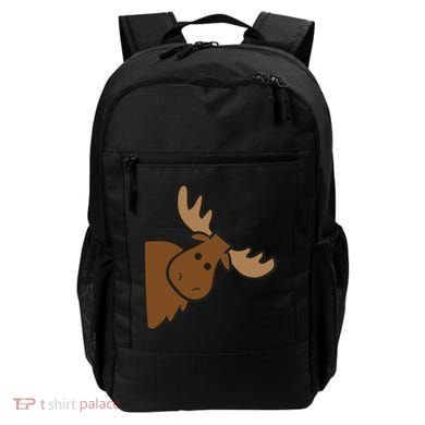 Cute Moose Elk Deer Funny Alaska Moose Backpack