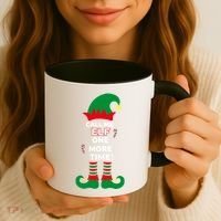Call Me Elf One More Time Funny Short People Christmas Great Gift Coffee Mug thumb 3