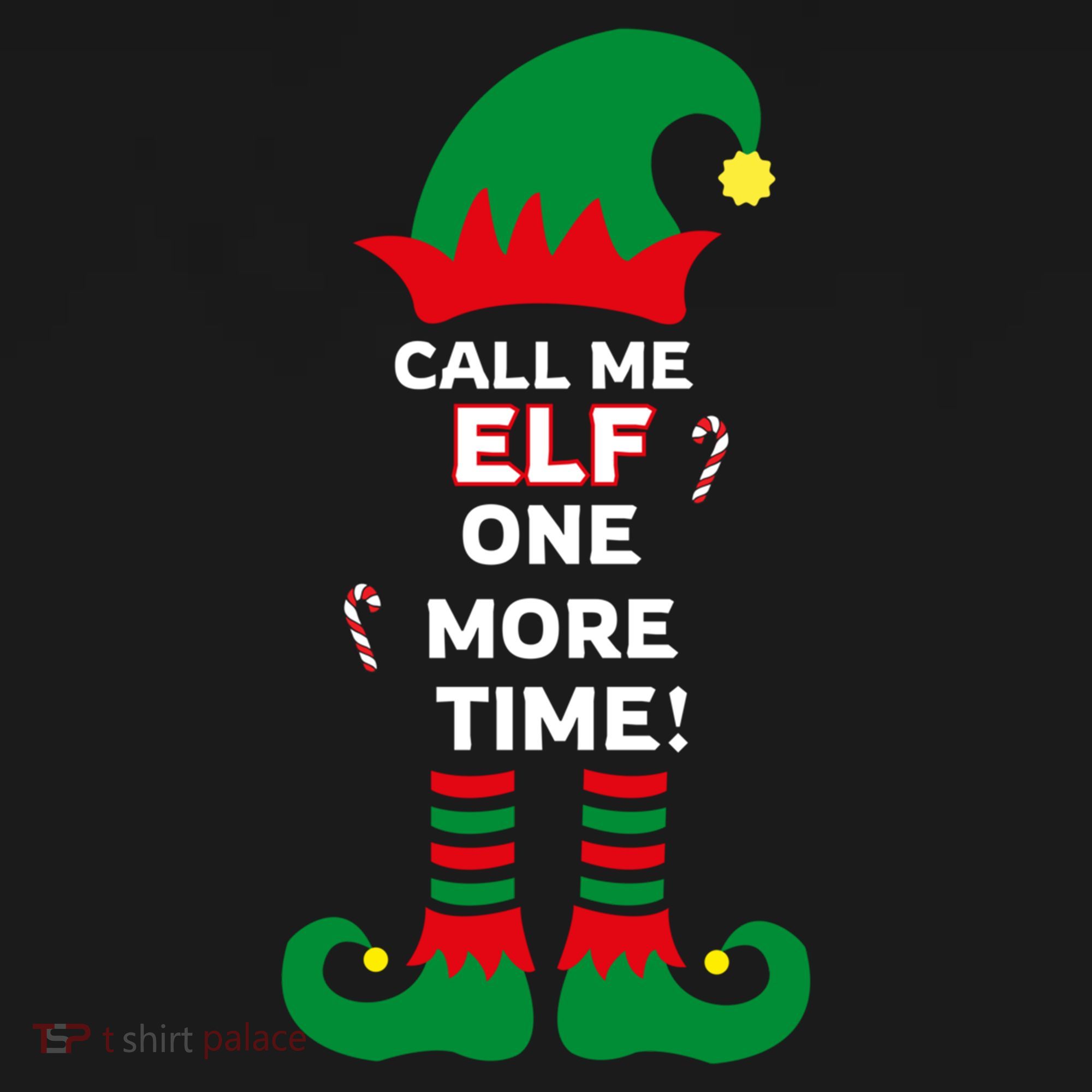 Call Me Elf One More Time Funny Short People Christmas Great Gift Women's Hoodie