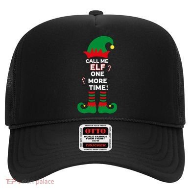 Call Me Elf One More Time Funny Short People Christmas Great Gift Hat