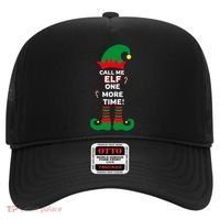 Call Me Elf One More Time Funny Short People Christmas Great Gift Hat thumb 0