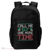 Call Me Elf One More Time Gift Backpack thumb 0