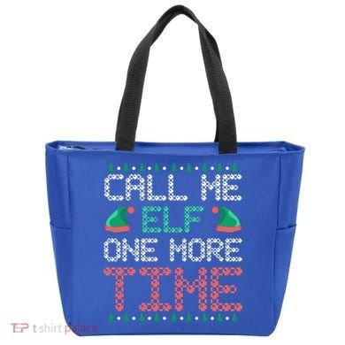 Call Me Elf One More Time Gift Tote Bag
