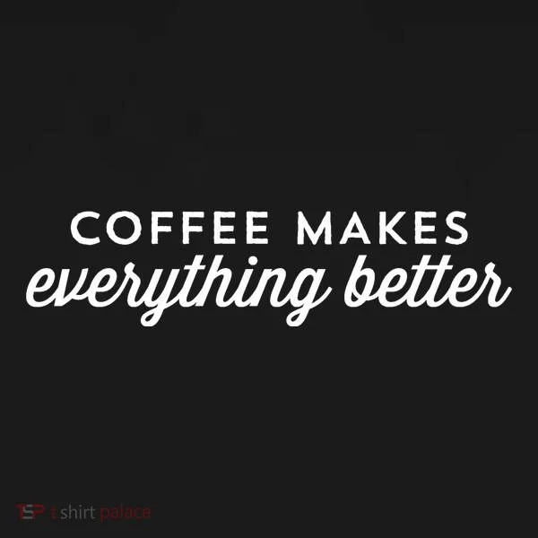 Coffee Makes Everything Better Doggie Tank