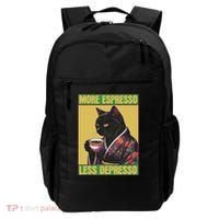 Cat More Espresso Less Depresso Backpack thumb 0
