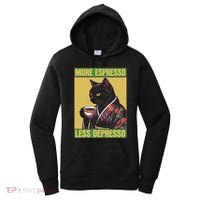 Cat More Espresso Less Depresso Women's Hoodie thumb 0
