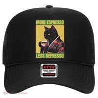 Cat More Espresso Less Depresso Hat thumb 0