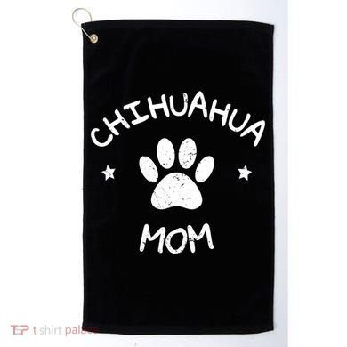 Chihuahua Mom Funny Gift Golf Towel