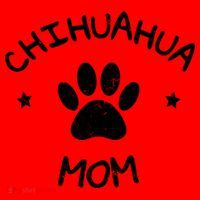 Chihuahua Mom Funny Gift Santa Hat thumb 1