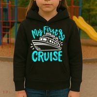 Cruise My First Cruise Kids Hoodie thumb 3