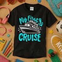 Cruise My First Cruise Kids T-Shirt thumb 3