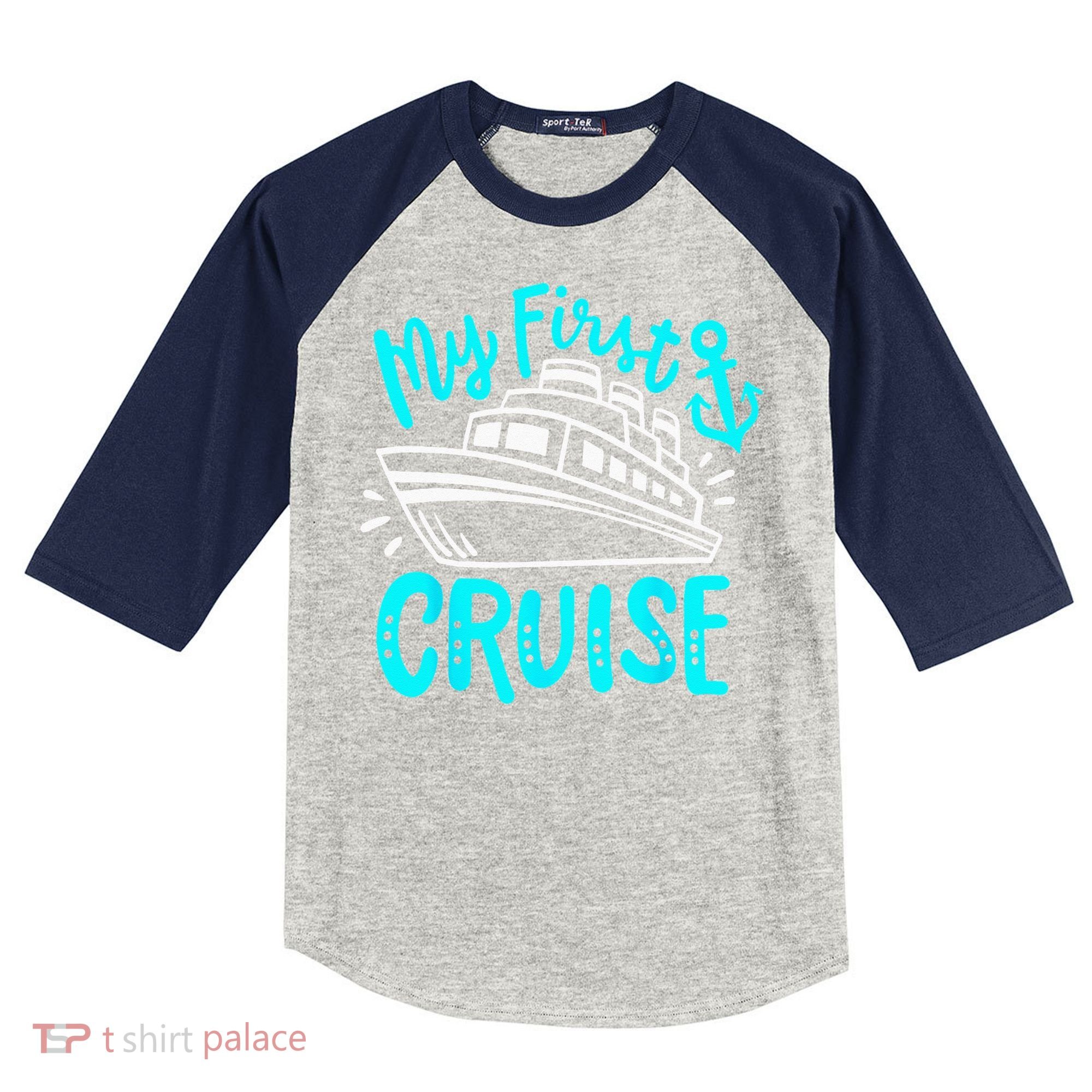 Cruise My First Cruise Kids Colorblock Raglan Jersey