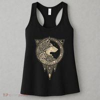 Celtic Mythology Fenrir Wolf Runes Women's Tank Top thumb 3
