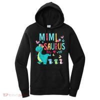 Cute Mimisaurus Flower Butterfly Dinosaur Mother's Day Women's Hoodie thumb 0