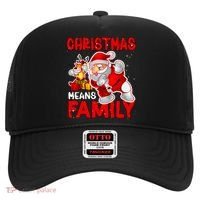 Christmas Means Family Santa Reindeer Hat thumb 0
