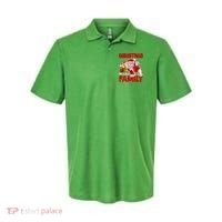Christmas Means Family Santa Reindeer Polo thumb 0