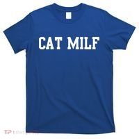 Cat Milf Funny Cat Mom Cat Lovers Cute Gift T-Shirt thumb 0