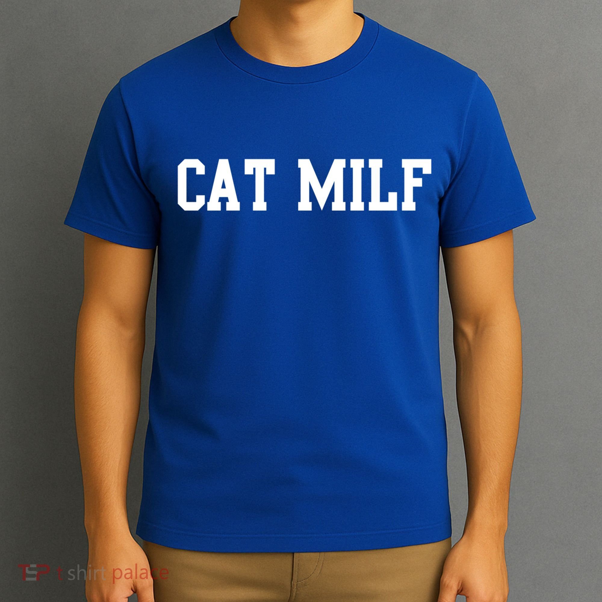 Cat Milf Funny Cat Mom Cat Lovers Cute Gift T-Shirt
