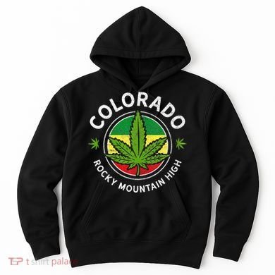 Colorado Marijuana Funny Weed Cannabis Hoodie