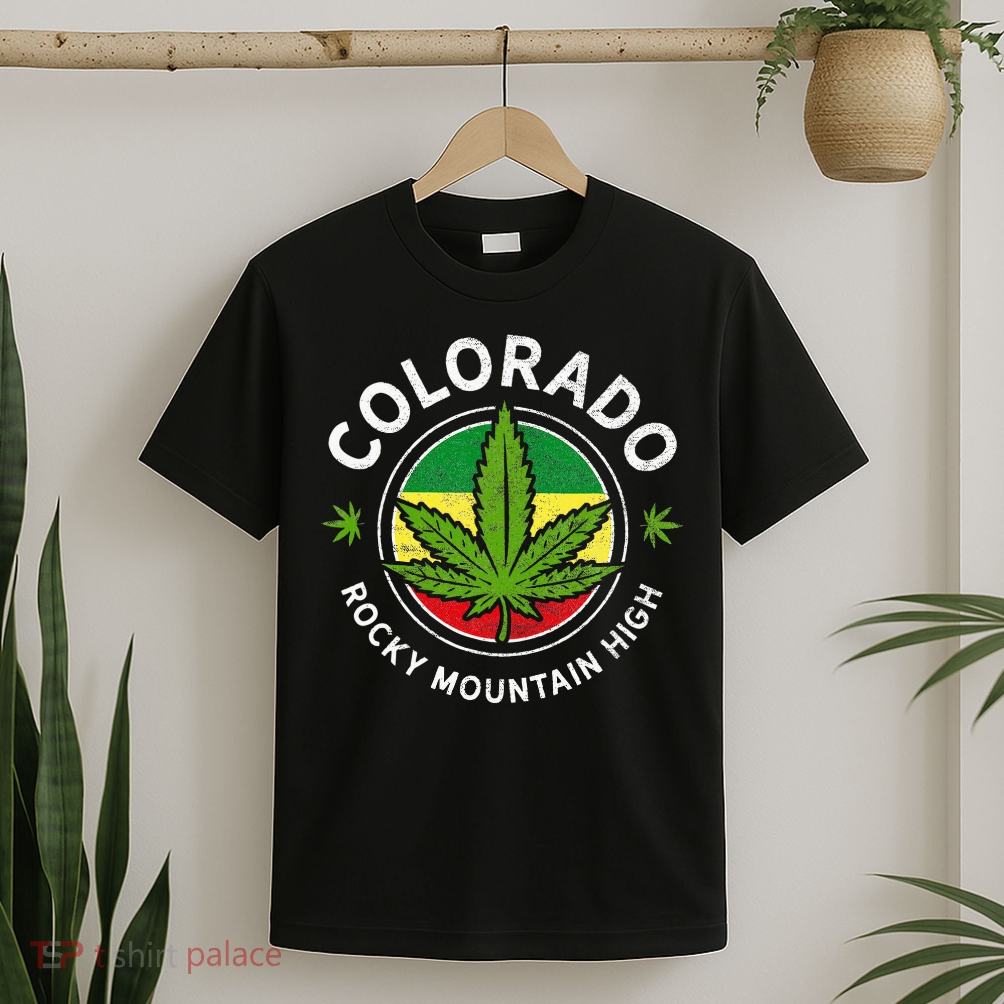 Colorado Marijuana Funny Weed Cannabis T-Shirt