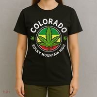 Colorado Marijuana Funny Weed Cannabis T-Shirt thumb 4