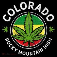 Colorado Marijuana Funny Weed Cannabis T-Shirt thumb 7
