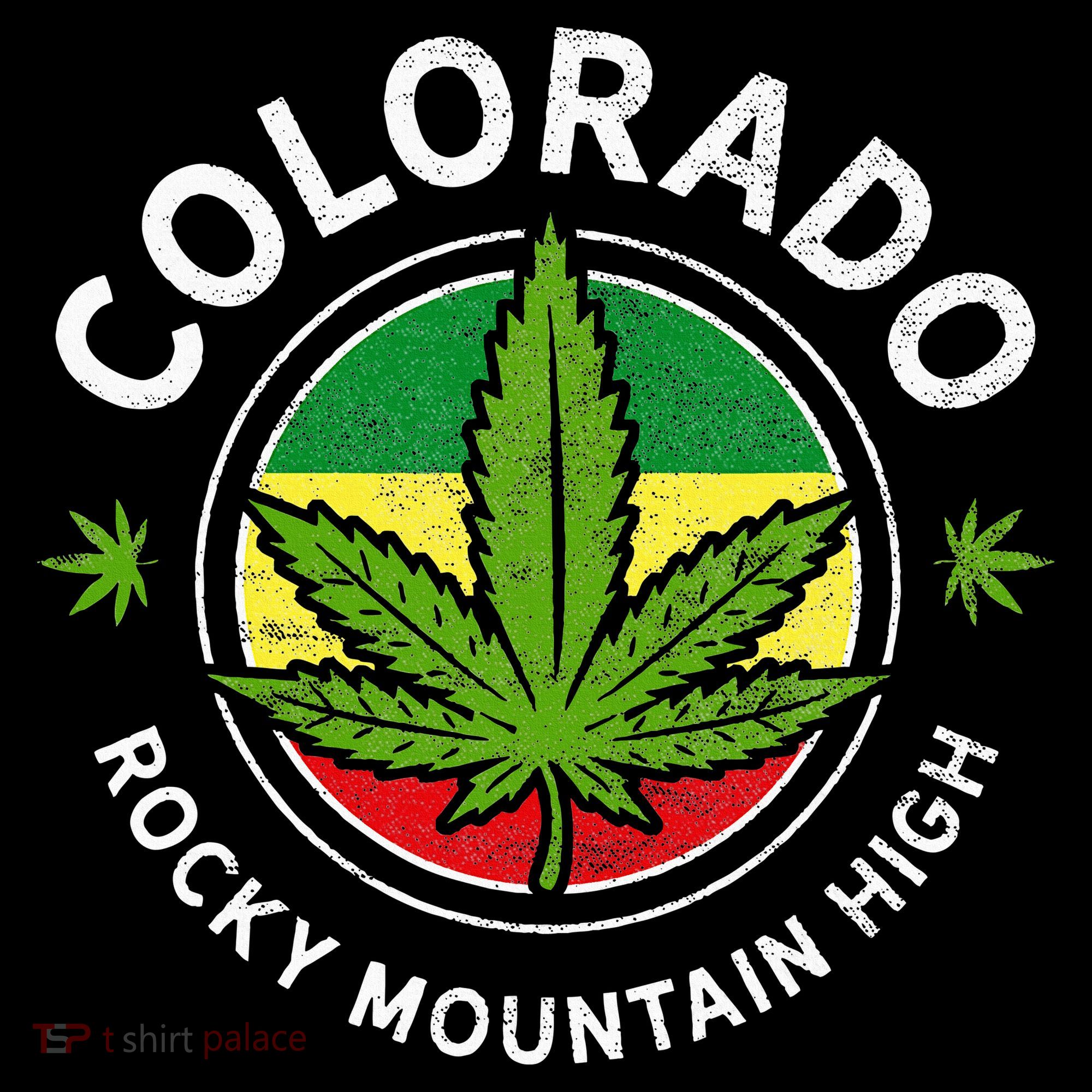 Colorado Marijuana Funny Weed Cannabis T-Shirt