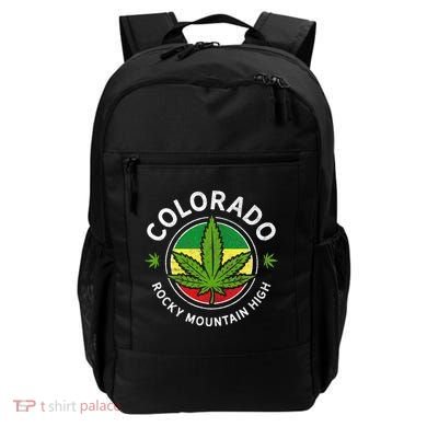 Colorado Marijuana Funny Weed Cannabis Backpack