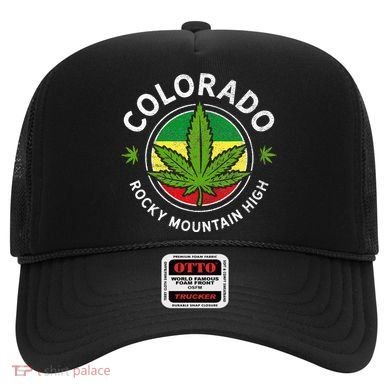 Colorado Marijuana Funny Weed Cannabis Hat