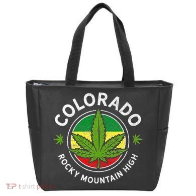 Colorado Marijuana Funny Weed Cannabis Tote Bag