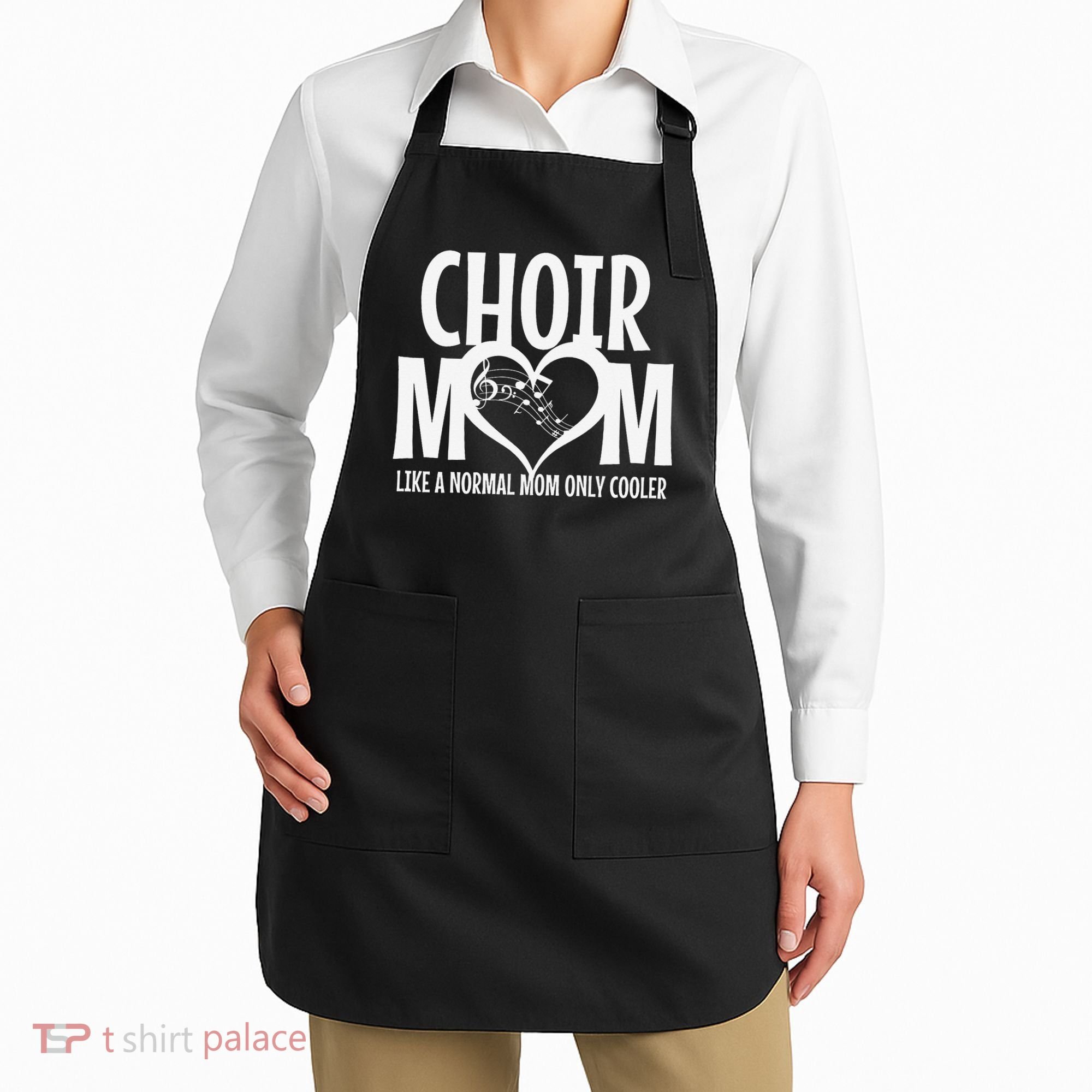 Choir Mom Funny Singing Singer Apron