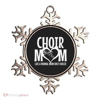 Choir Mom Funny Singing Singer Ornament