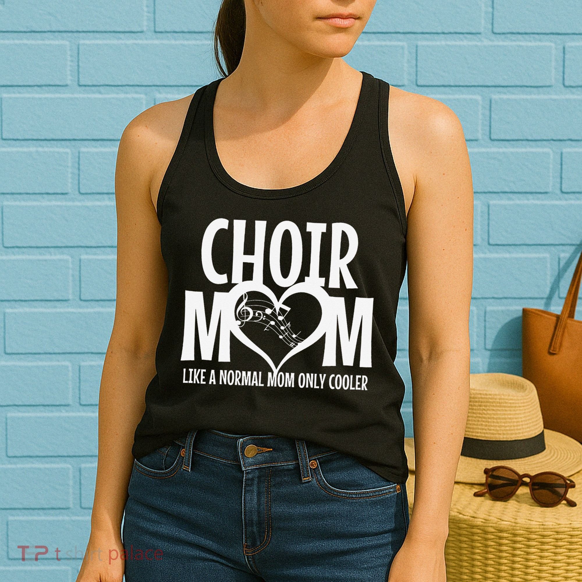 Choir Mom Funny Singing Singer Women's Tank Top