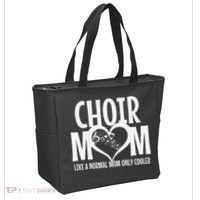 Choir Mom Funny Singing Singer Tote Bag thumb 2