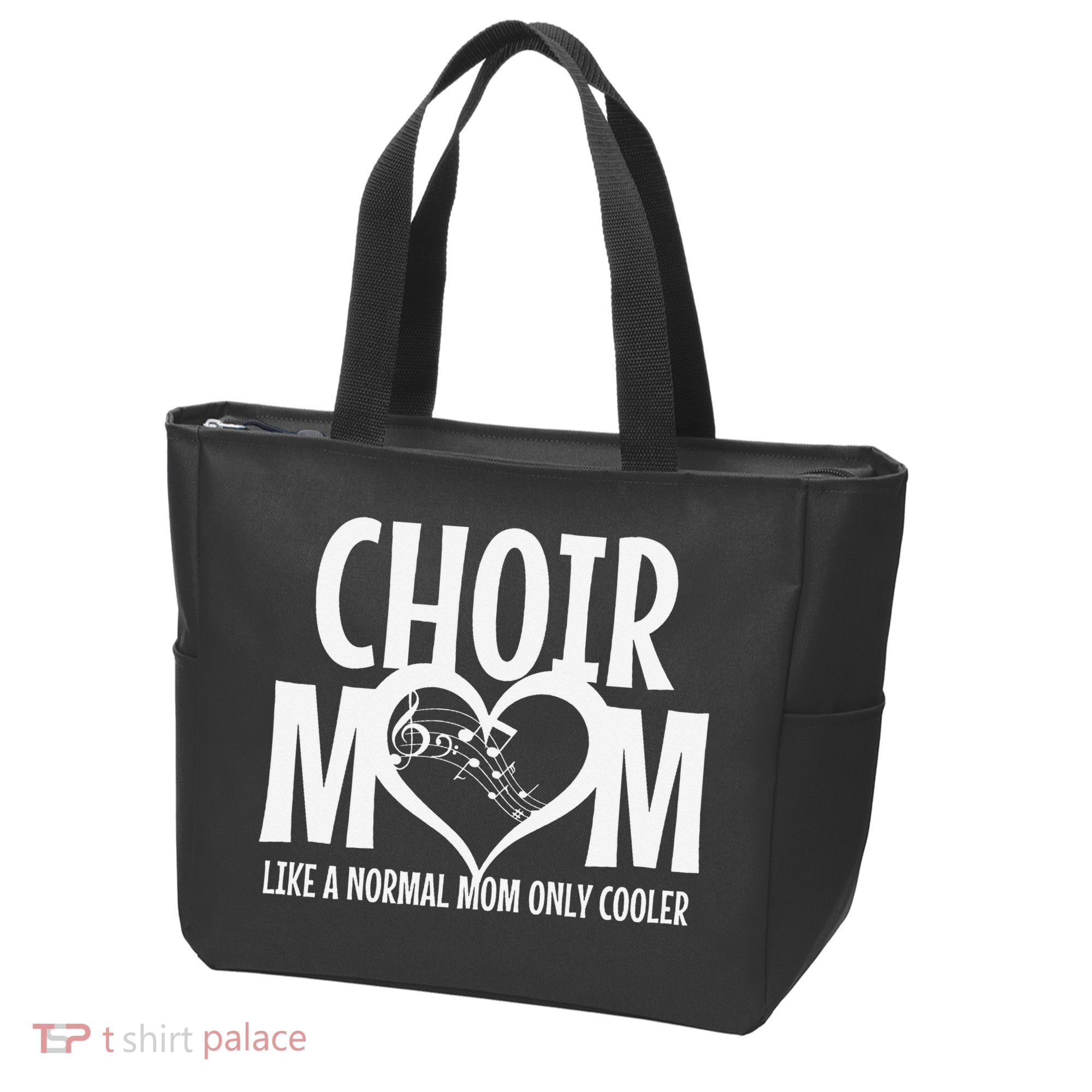 Choir Mom Funny Singing Singer Tote Bag