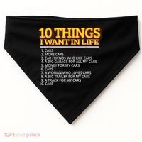 Car Mechanic For Men USA-Made Doggie Bandana thumb 0