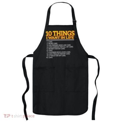 Car Mechanic For Men Apron