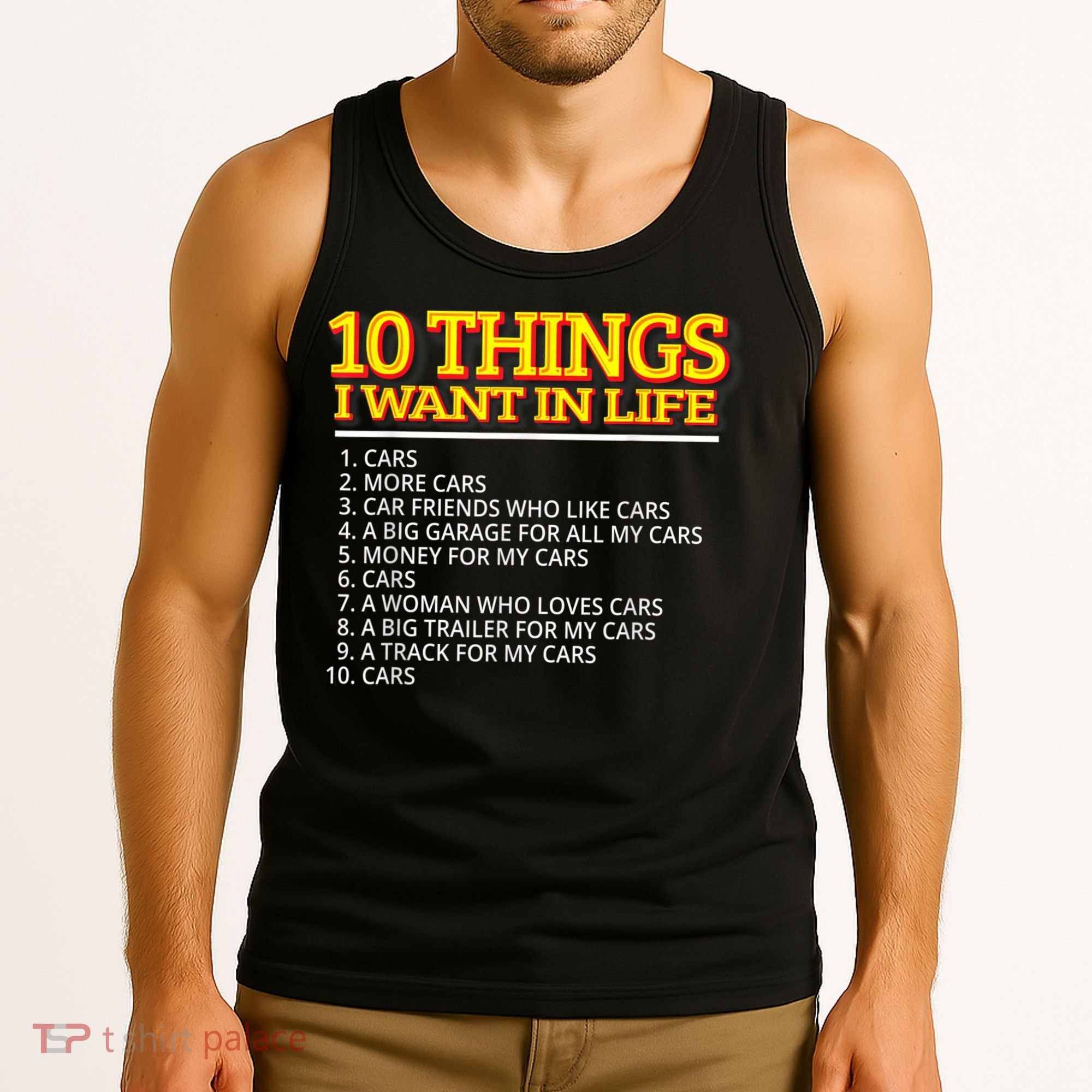 Car Mechanic For Men Tank Top