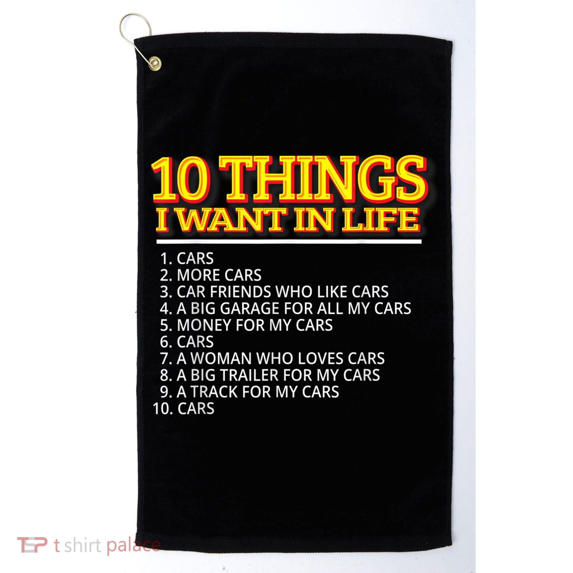 Car Mechanic For Men Golf Towel