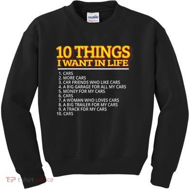 Car Mechanic For Men Kids Sweatshirt